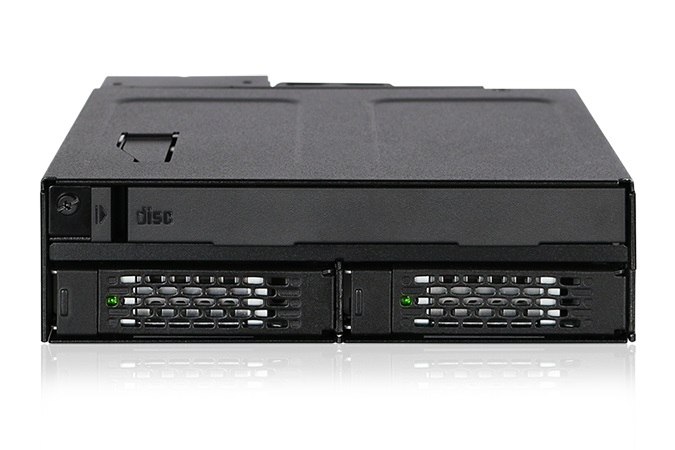 Icy Dock MB602SPO-B Pannello Drive Bay 2x 2,5