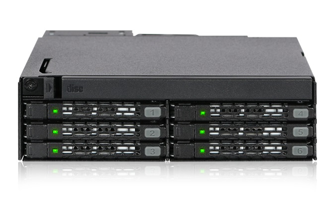 ICY DOCK ToughArmor MB606SPO-B - Rack Mobile per 6x2.5