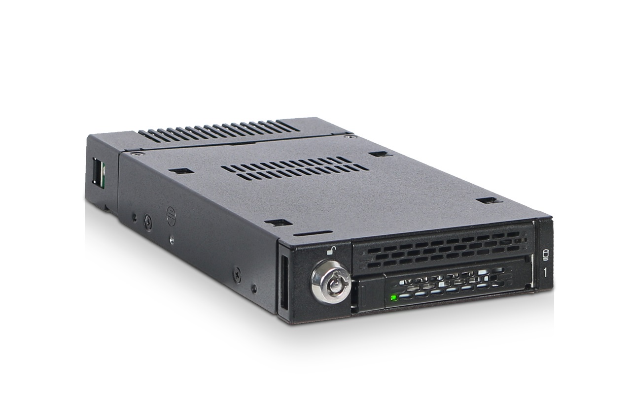 IcyDock ToughArmor - Alloggiamento Rimovibile per SSD NVMe PCIe M.2, Design Mobile e Robusto