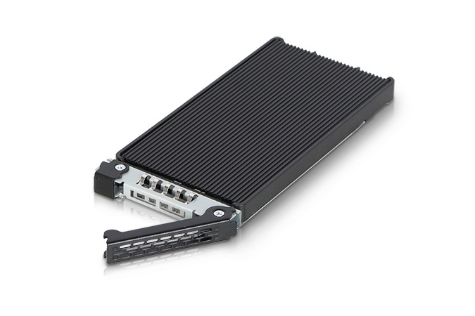 ICY DOCK Vassoio SSD M.2 ToughArmor MB834TP-B - Compatibile con rack MB833 e MB834, Hot Plug, Metallico