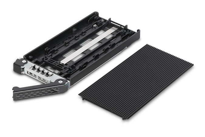 ICY DOCK Vassoio SSD M.2 ToughArmor MB834TP-B - Compatibile con rack MB833 e MB834, Hot Plug, Metallico