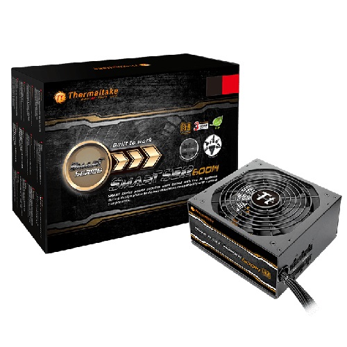 Thermaltake Smart SE2 600W Alimentatore Modulare ATX con Ventola Attiva da 120 mm