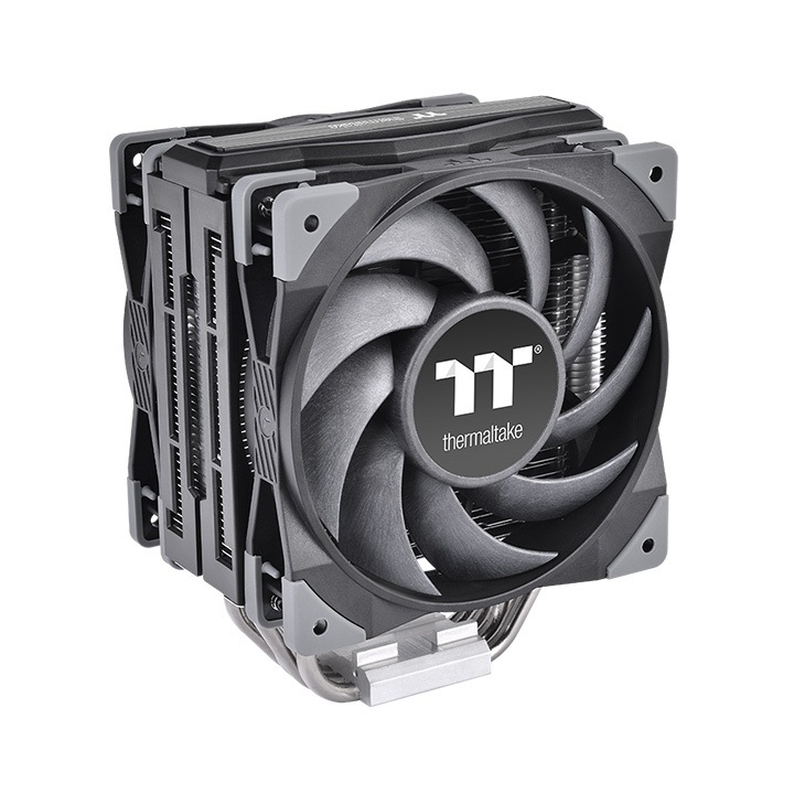 Thermaltake Toughair 510 Refrigeratore per CPU 12 cm con Ventola da 500 a 2000 Giri/min, 23,6 dB, Flusso d'aria 58,35 pdc/min, Compatibile LGA1700