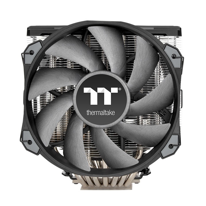 Thermaltake TOUGHAIR 710 Raffreddatore d'aria Dual Tower 14 cm con due ventole Toughfan - Compatibile con CPU Intel e AMD
