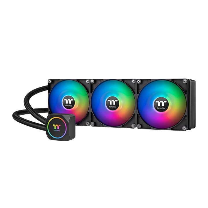Thermaltake TH420 ARGB Sync Raffreddatore di Liquidi All-In-One 420mm per CPU Intel e AMD - Nero