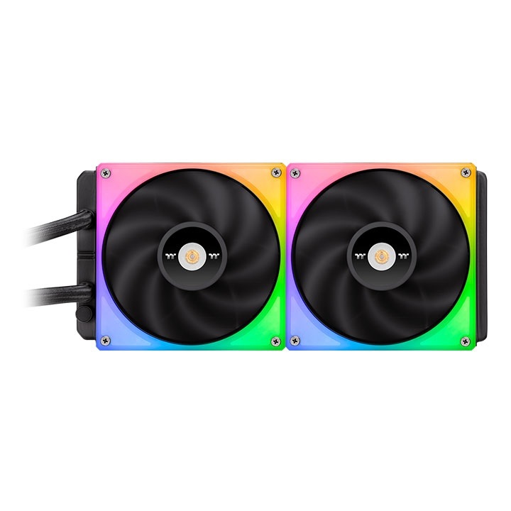 Thermaltake Toughliquid Ultra 280 RGB Raffreddatore di liquidi tutto in uno 280mm Nero con Display LCD