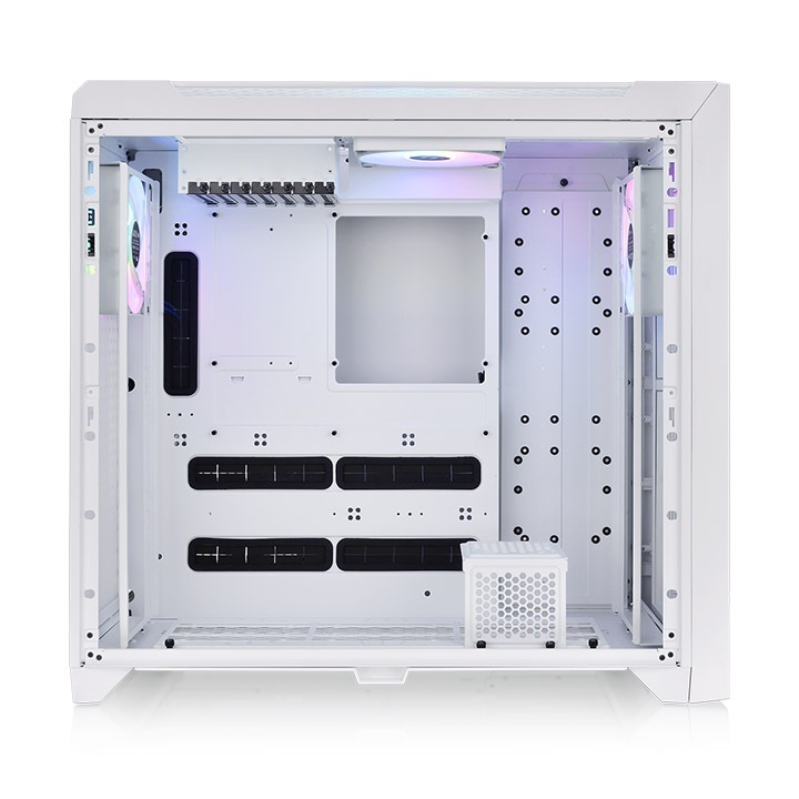 Thermaltake CTE C750 TG ARGB Full Tower E-ATX Case Bianco con Vetro Temperato e Ventole ARGB