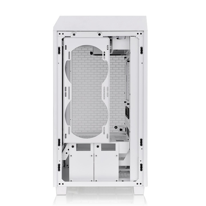 Thermaltake The Tower 200 Mini Tower Bianco con Vetro Temperato e Ventole da 140 mm