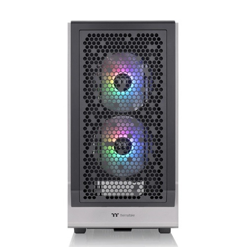 Thermaltake Ceres 300 TG ARGB Midi Tower Nero con Vetro Temperato, Compatibile ATX/E-ATX/Micro ATX/Mini-ITX, 2 Ventole ARGB da 140mm