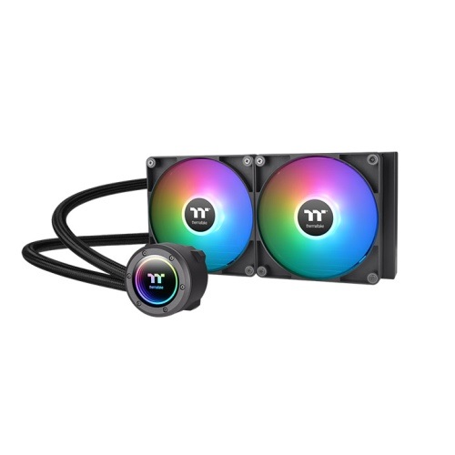 Thermaltake TH280 V2 ARGB Sync Raffreddatore di liquidi All-In-One 14 cm, 500-1800 Giri/min, 34,7 dB, Nero