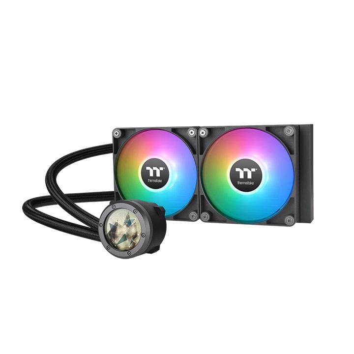 Thermaltake TH240 V2 Ultra ARGB Sync Raffreddatore di liquidi tutto in uno 12 cm Nero