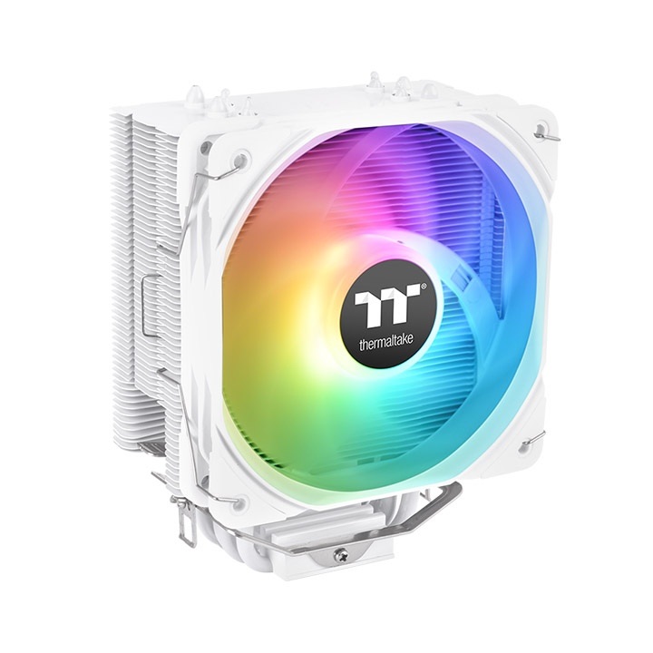 Thermaltake UX200 SE Raffreddatore d'aria 12 cm Bianco con ARGB e compatibilità per socket Intel e AMD