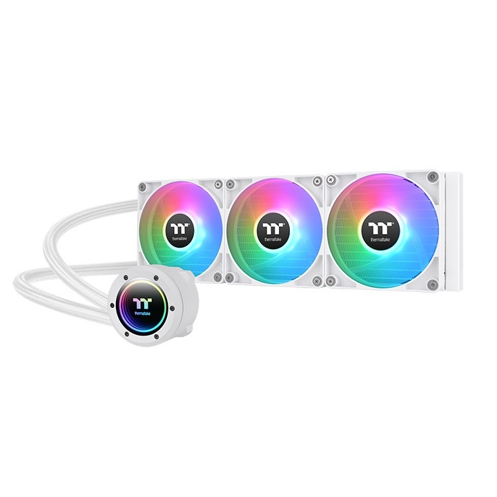 Thermaltake TH360 V2 ARGB Sync CPU Liquid Cooler Snow Edition All-In-One 36 cm Bianco