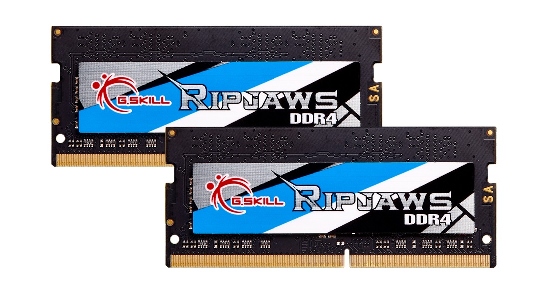 G.Skill Ripjaws F4-3200C22D-32GRS - Memoria RAM 32 GB (2 x 16 GB) DDR4 3200 MHz CL22 SO-DIMM Non-ECC