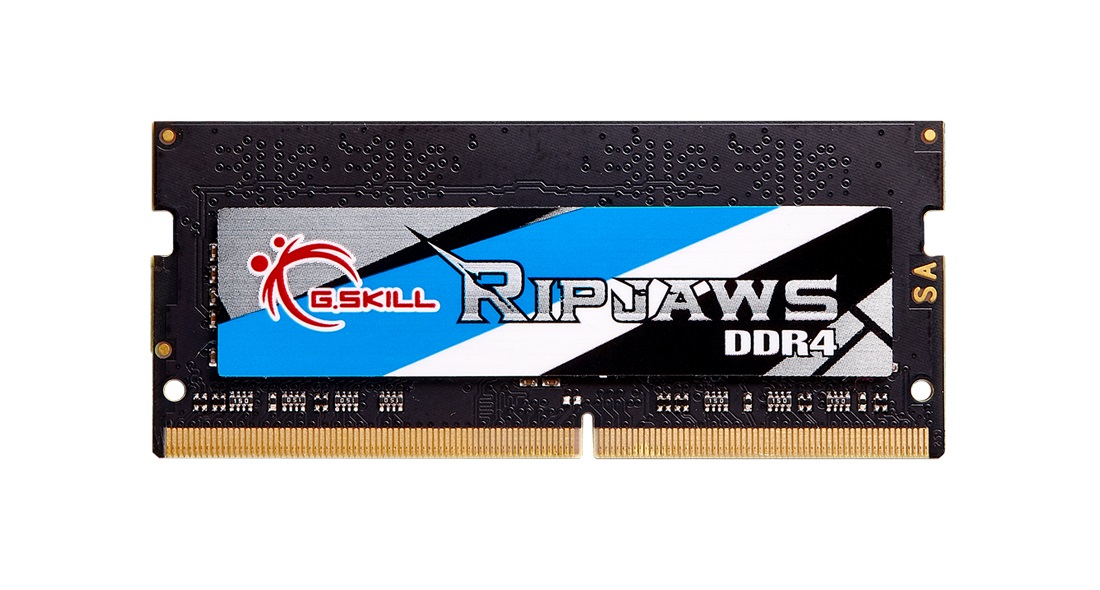 G.Skill Ripjaws F4-3200C22D-32GRS - Memoria RAM 32 GB (2 x 16 GB) DDR4 3200 MHz CL22 SO-DIMM Non-ECC