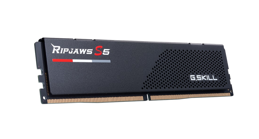 G.Skill Ripjaws S5 32 GB (2 x 16 GB) DDR5 5600 MHz, 288-pin DIMM, Nero, CL40, Intel XMP