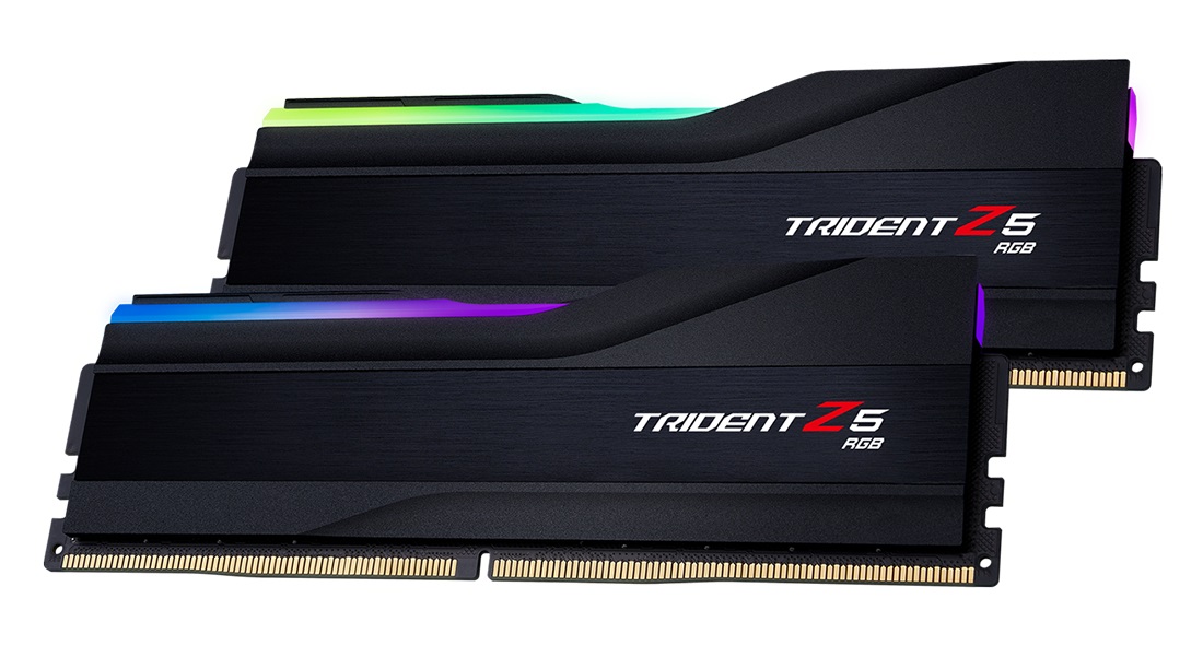 G.Skill Trident Z F5-5600J3636D32GX2-TZ5RK Memoria 64 GB (2 x 32 GB) DDR5 5600 MHz CL36 288-pin DIMM Nero