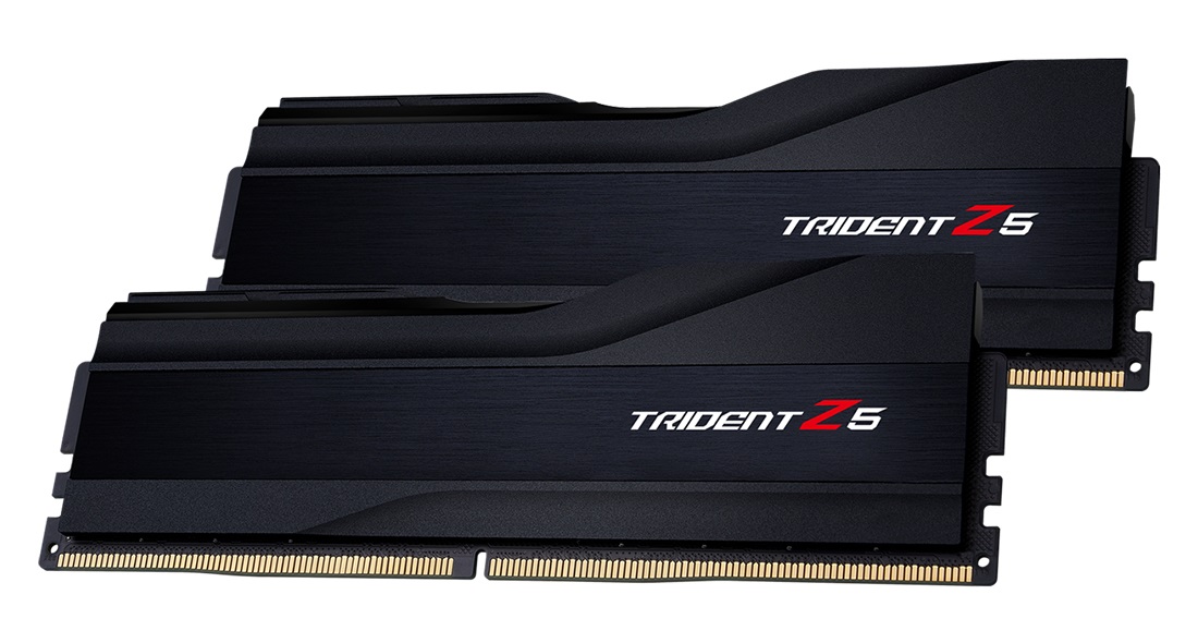 G.Skill Trident Z F5-6000J3040G32GX2-TZ5K - Memoria 64 GB (2 x 32 GB) DDR5 6000 MHz, Design Nero, Supporto XMP