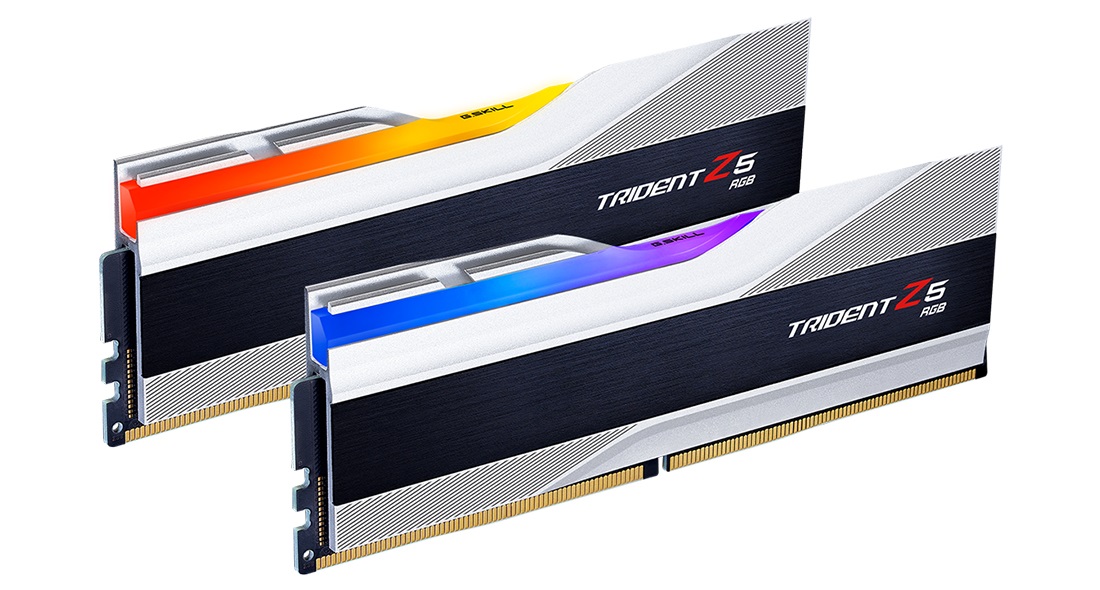 G.Skill Trident Z RGB F5-6000J3040G32GX2-TZ5RS - Memoria 64 GB (2 x 32 GB) DDR5 6000 MHz, Latenza CAS 30