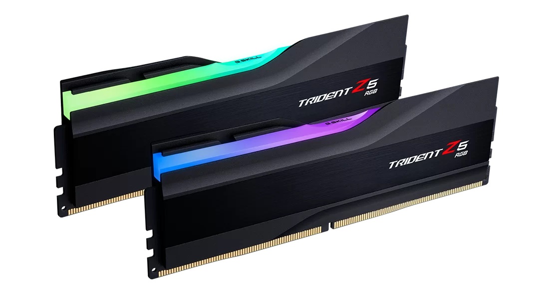 G.Skill Trident Z5 RGB F5-6000J4048F24GX2-TZ5RK Memoria 48 GB (2 x 24 GB) DDR5 6000 MHz CL40 XMP 3.0 Nero