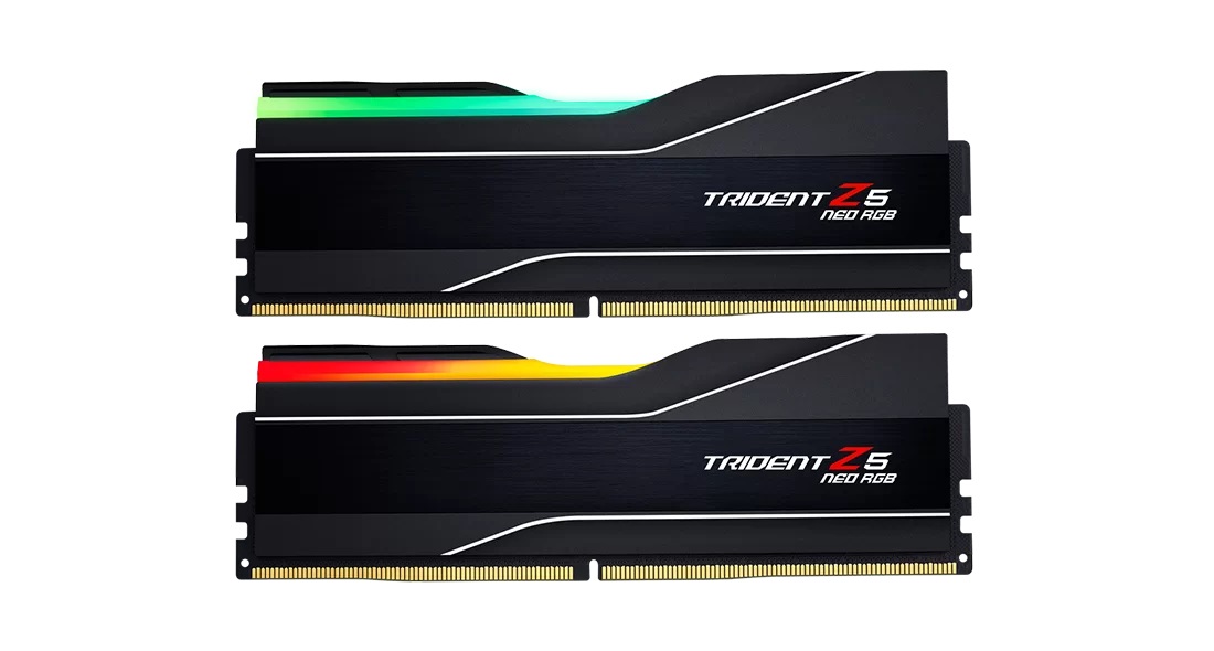 G.Skill Trident Z5 Neo RGB - Memoria RAM 96 GB (2 x 48 GB) DDR5 5600 MHz CL40, 288 pin, 1.25V