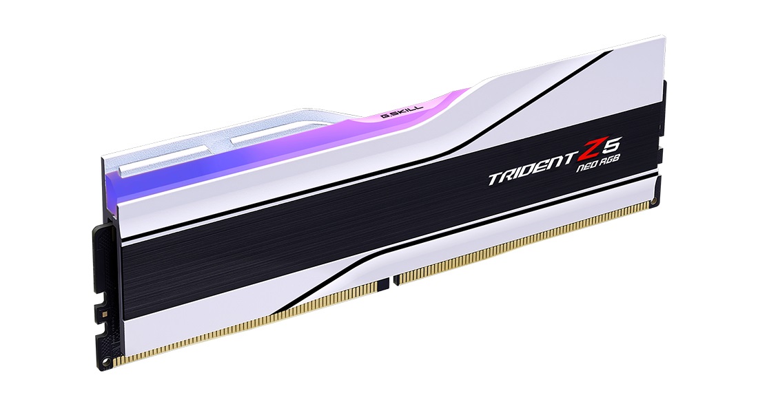 G.Skill Trident Z5 Neo RGB F5-6400J3239G16GX2-TZ5NRW Memoria RAM 32 GB (2 x 16 GB) DDR5 6400 MHz CL32 Bianco