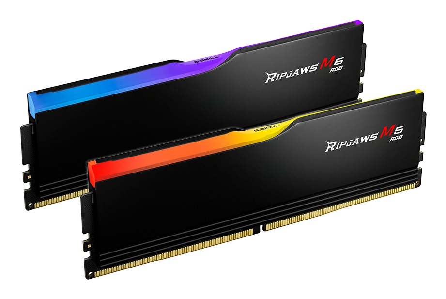 G.Skill Ripjaws M5 RGB 48 GB (2 x 24 GB) DDR5 5200 MHz CL40 XMP 3.0 RAM Nero