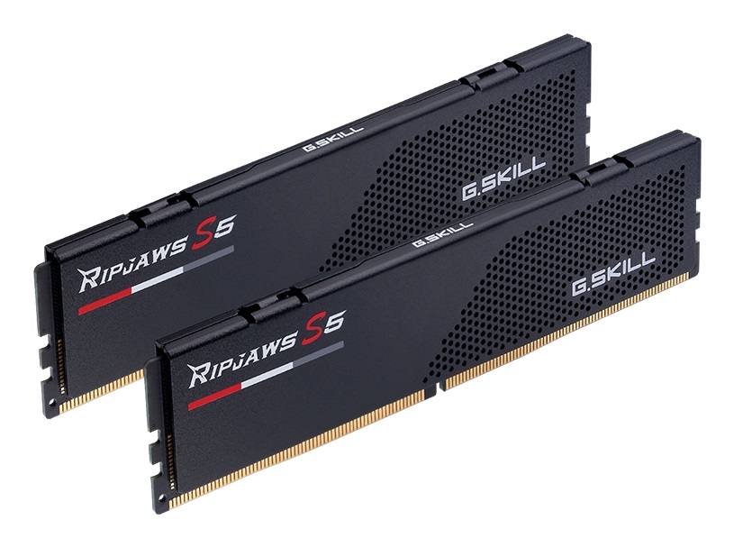 G.Skill Ripjaws S5 32 GB (2 x 16 GB) DDR5 6400 MHz RAM, 288-pin DIMM, Nero, XMP CL36