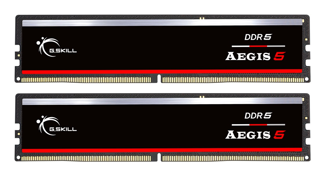 G.Skill Aegis F5-6000J3636F16GX2-IS - Memoria RAM 32 GB (2 x 16 GB) DDR5 6000 MHz, 288-pin DIMM, CL36, Compatibile Intel XMP e AMD EXPO, Nero