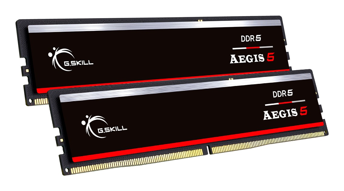 G.Skill Aegis F5-6000J3636F16GX2-IS - Memoria RAM 32 GB (2 x 16 GB) DDR5 6000 MHz, 288-pin DIMM, CL36, Compatibile Intel XMP e AMD EXPO, Nero