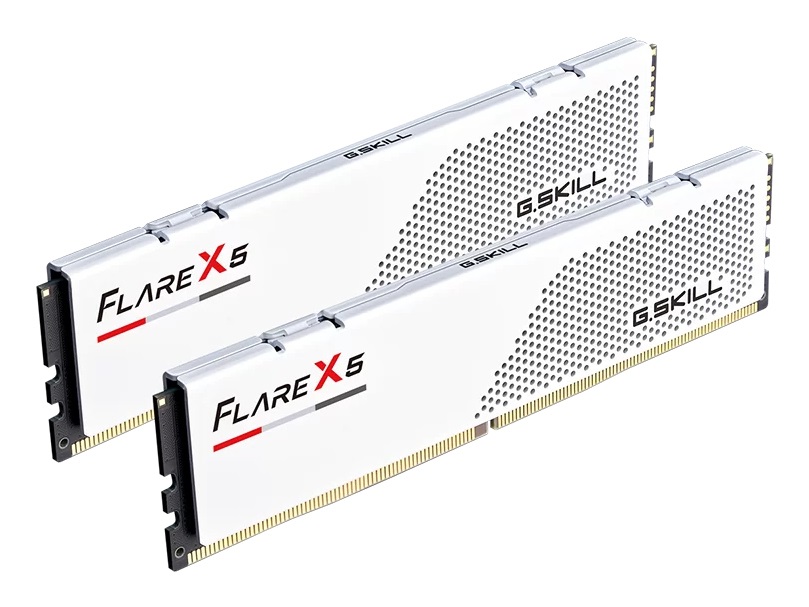 G.Skill Flare X5 F5-6000J3636F32GX2-FX5W Memoria RAM 64 GB (2 x 32 GB) DDR5 6000 MHz CL36 con Intel XMP e AMD EXPO