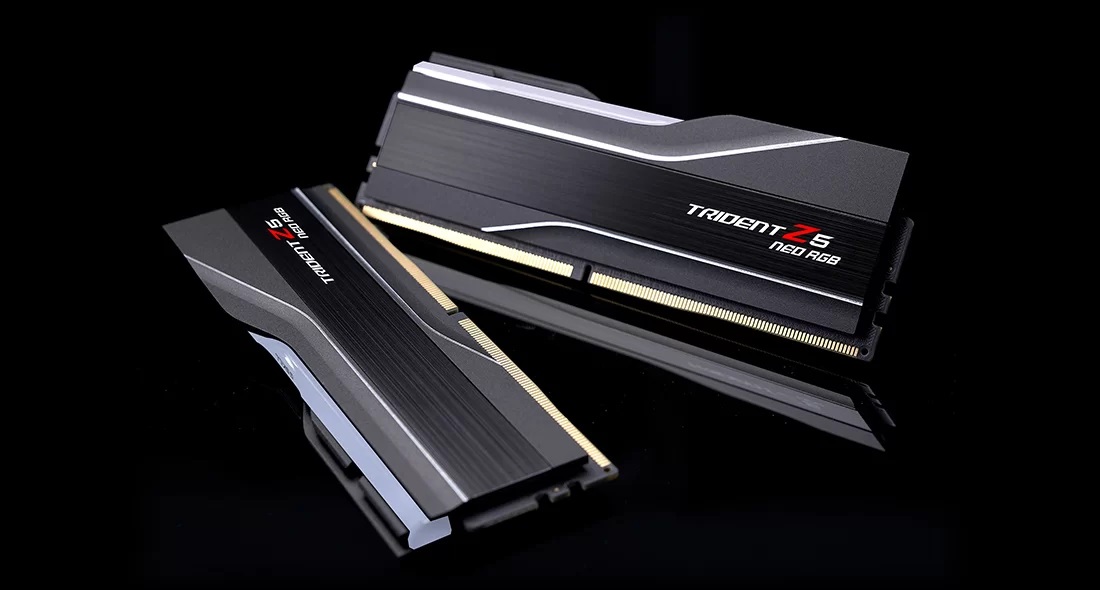 G.Skill Trident Z5 Neo RGB F5-6000J2636H32GX2-TZ5NR Memoria RAM 64 GB (2 x 32 GB) DDR5 6000 MHz CL26