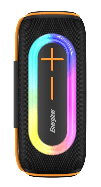 Energizer BTS206 Altoparlante Bluetooth Portatile Verticale con Powerbank 20W e LED RGB