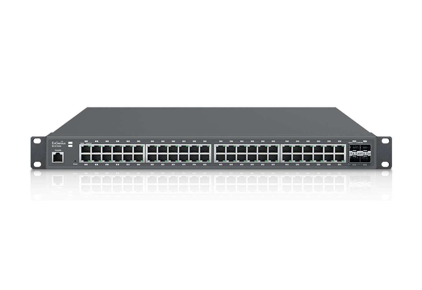 EnGenius ECS1552 Switch di Rete Gestito L2 con 48 Porte Gigabit Ethernet e 4 Porte SFP