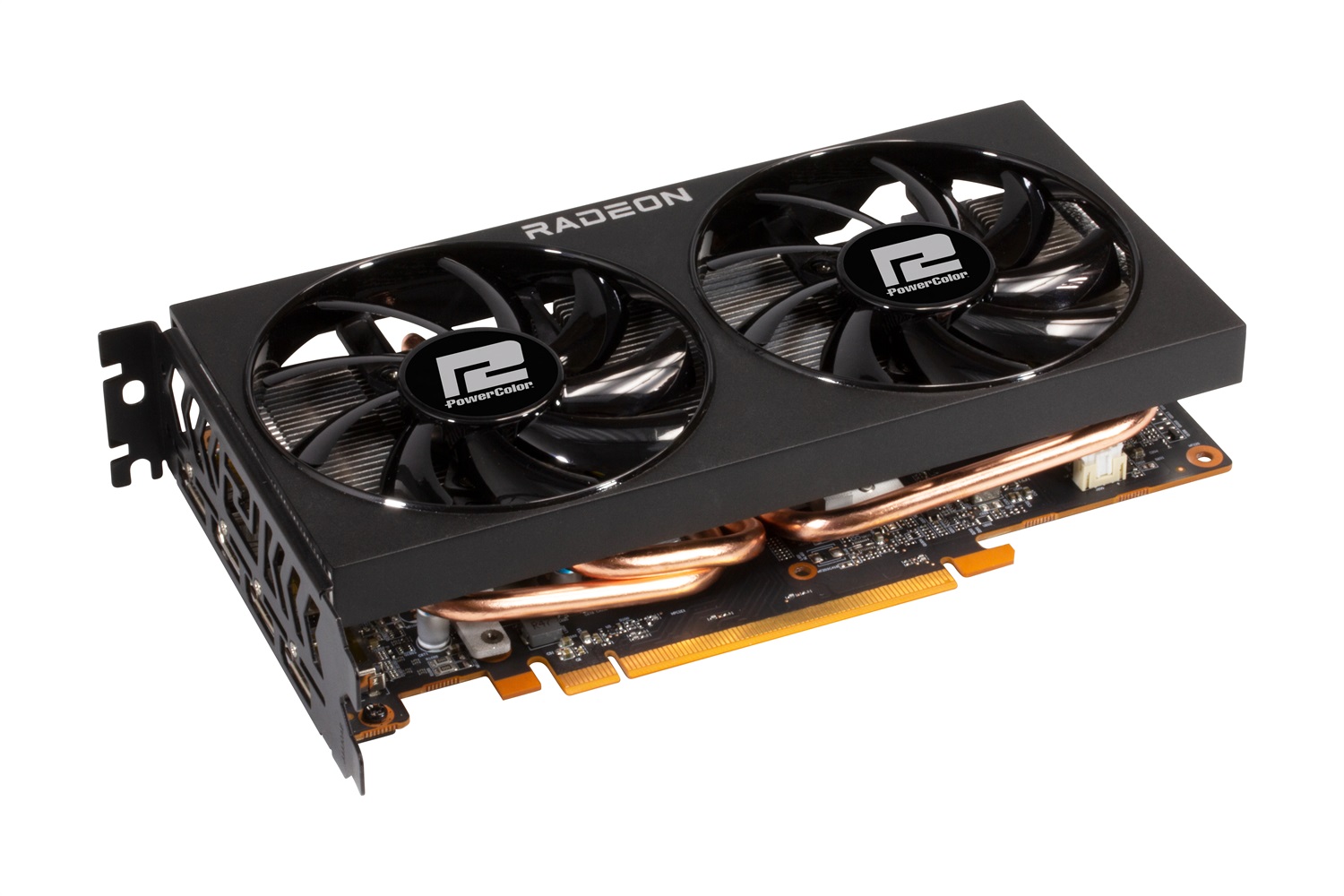 PowerColor AXRX 6600 Fighter 8GB GDDR6 - Scheda Video AMD Radeon RX 6600 con PCI Express 4.0, 128 Bit, Risoluzione 7680x4320