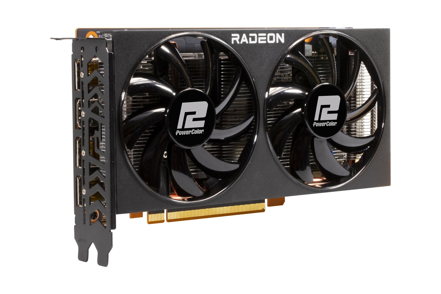 PowerColor AXRX 6600 Fighter 8GB GDDR6 - Scheda Video AMD Radeon RX 6600 con PCI Express 4.0, 128 Bit, Risoluzione 7680x4320