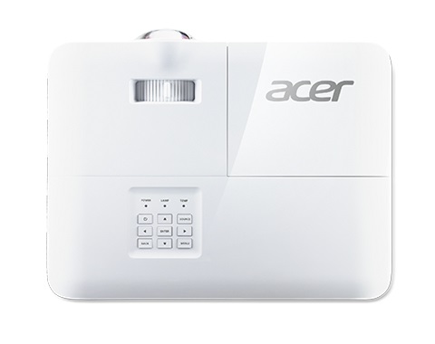 Acer S1386WH Videoproiettore DLP WXGA 3600 ANSI Lumen 20000:1 16:10 con HDMI e VGA