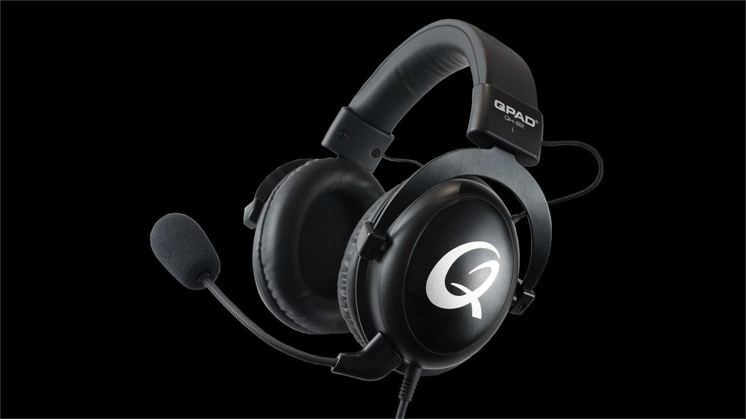 QPAD QH-92 Auricolare Cablato A Padiglione Gaming Nero