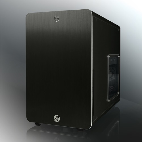 RAIJINTEK Styx Micro Tower Nero - Fattore di forma Micro-ATX, Materiali Alluminio e SPCC, Ventola Posteriore 120 mm