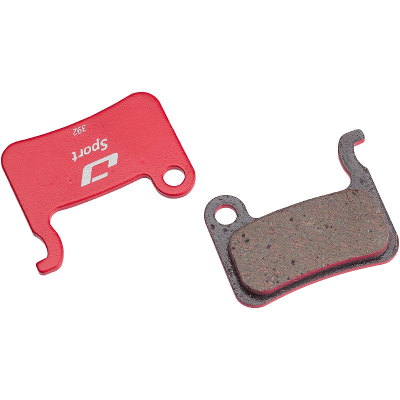 Jagwire Pastiglie Freno a Disco Semi-Metalliche Rosse - Compatibili con Shimano XTR, XT, Saint, Hone, LX e Deore