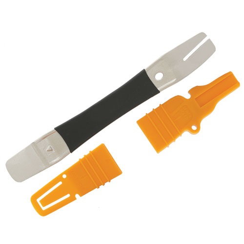 Jagwire Utensile Multi Attrezzo per Freni a Disco Bici - Distanziatore Pastiglie, Blocco di Spurgo, Rotore e Pressa a Pistone