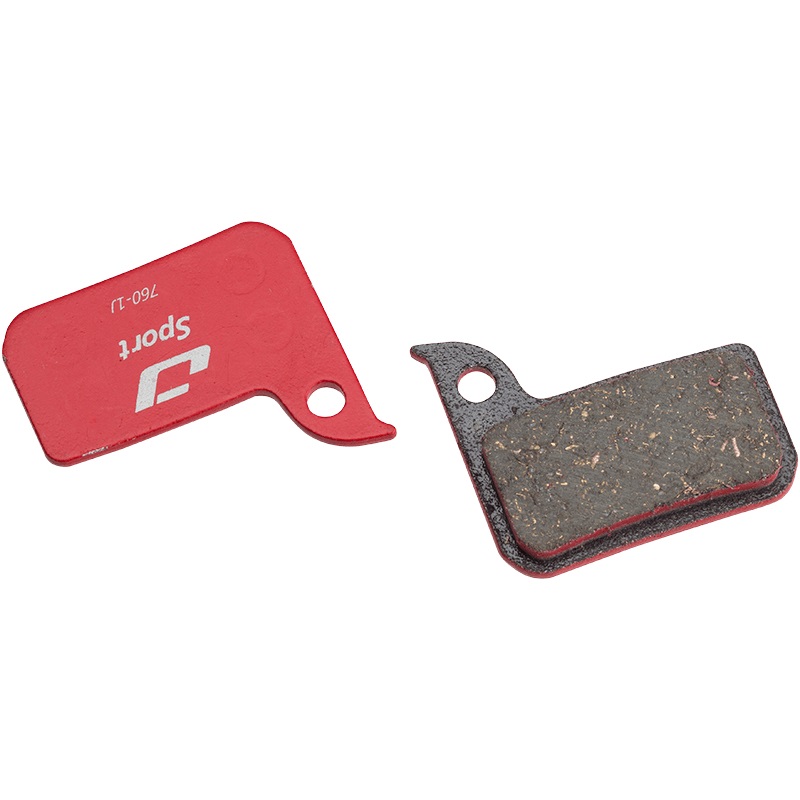 Jagwire Pastiglie Freno Semi-Metalliche Rosse per SRAM Road Hydraulic - Alta Prestazione e Durabilità