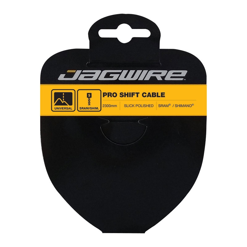 JAGWIRE Cavo del Cambio Pro Polished Slick Stainless 1.1x2300 mm Silver - Compatibile Campagnolo