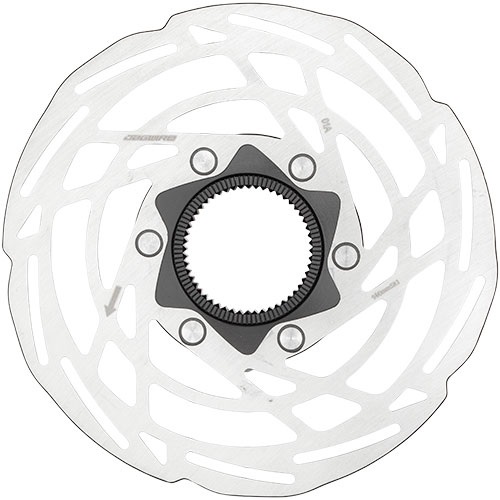 Jagwire Sport SR1 Disco Freno Centerlock 140mm - Acciaio Inossidabile, Resistente alla Corrosione, Design Stabile