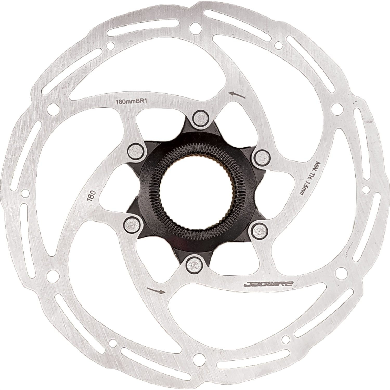 Jagwire Disco Freno Basics BR1 Centerlock 180mm - Alta Prestazione e Affidabilità