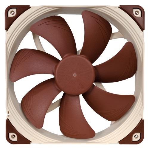 Noctua NF-A14 FLX Ventilatore Silenzioso 140 mm 3-Pin - Max 1200 Giri/min, 19,2 dB, Flusso d'aria 115,5 m³/h