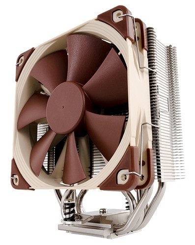 Noctua NH-U12S Dissipatore per CPU con Ventola da 120 mm, 1500 Giri/min, 22,4 dB, Flusso d'aria 93,4 m³/h, Marrone in Acciaio inox