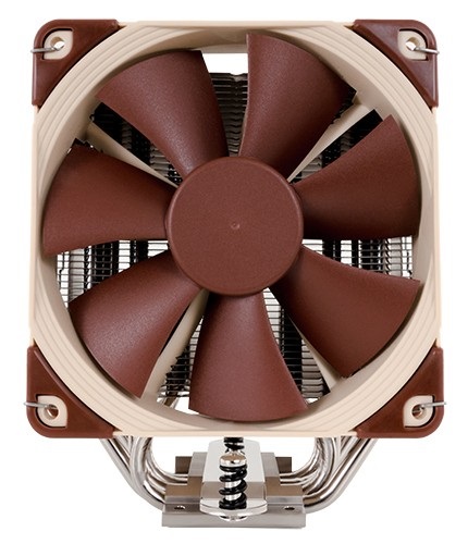 Noctua NH-U12S Dissipatore per CPU con Ventola da 120 mm, 1500 Giri/min, 22,4 dB, Flusso d'aria 93,4 m³/h, Marrone in Acciaio inox