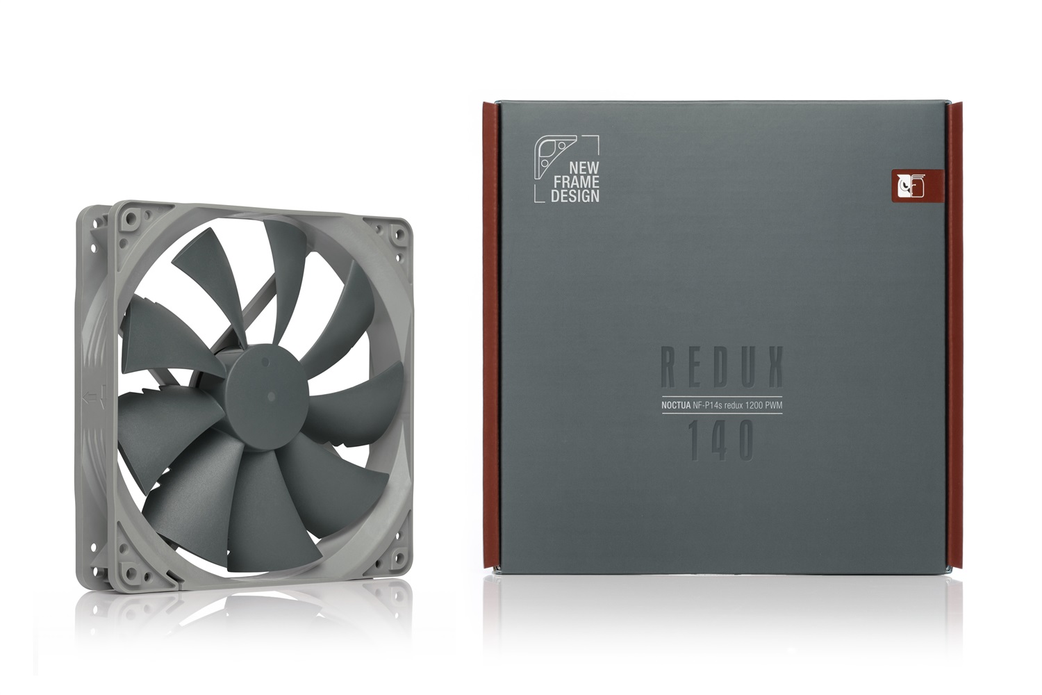 Noctua NF-P14S REDUX-1200 PWM Ventilatore 14 cm - 350-1200 Giri/min, 19,6 dB, 110,3 m³/h