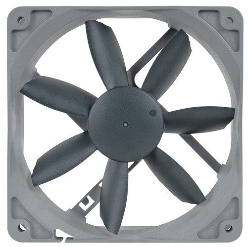 Noctua NF-S12B Redux 1200 PWM - Ventilatore 12 cm, 1200 RPM, 18,1 dB, Flusso d'aria 100,6 m³/h